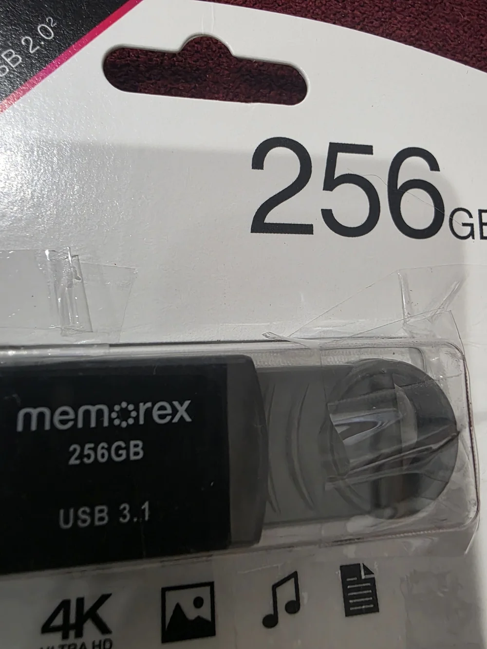 Memorex 256GB USB 3.1 Flash Drive - Black